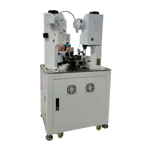 Automatic Dual End Crimping Machine for Ring Terminal Lugs