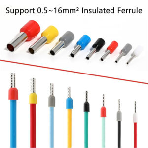 Insulated cord end ferrule crimping machine