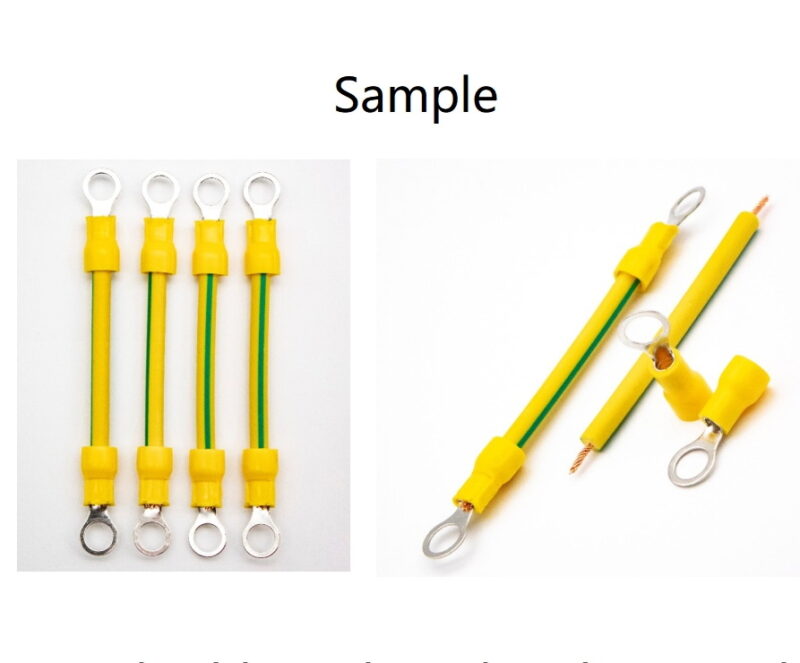 Automatic Dual End Crimping Machine for loose Terminal