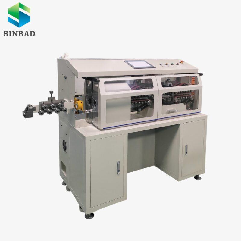 Automatic Cable Cutting and Stripping Machine for Large Diameter Coaxial