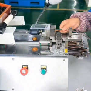 Multi-Hole Rubber Grommet Wire Inserting Machine