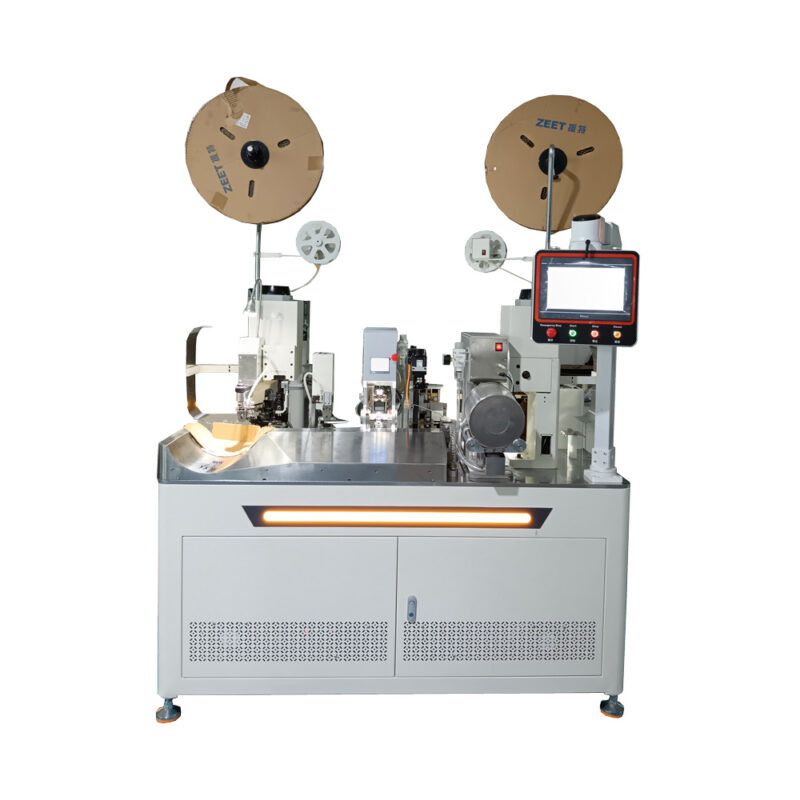 Dual End Stripping & Crimping Machine with Waterproof Seal Insertion