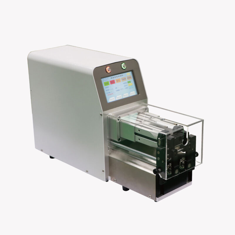 Semi Auto Precision Cutting and Stripping Machine for Mult Core Cable or Multi Layer Cable