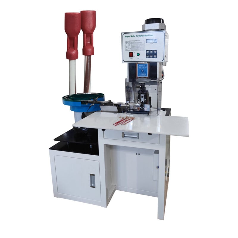 Insulating Female Terminal Female Quick Disconnects Crimping Machine