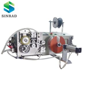 Automatic Desktop Cut-to-Length Cable Coiling and Tying Machine