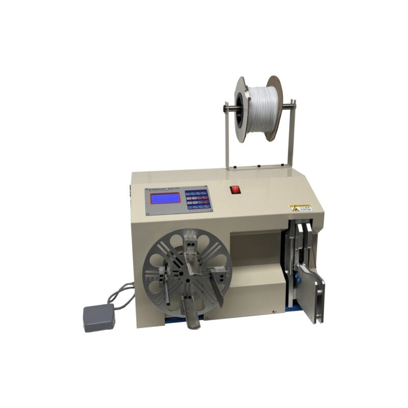 Semi-automatic Winding and Binding Machine for USB Data Cable Power Cords