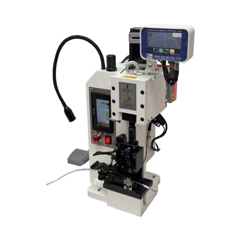 2T Servo Terminal Crimping Machine with Cable Terminal Crimping Machine with Crimp Force Monitor