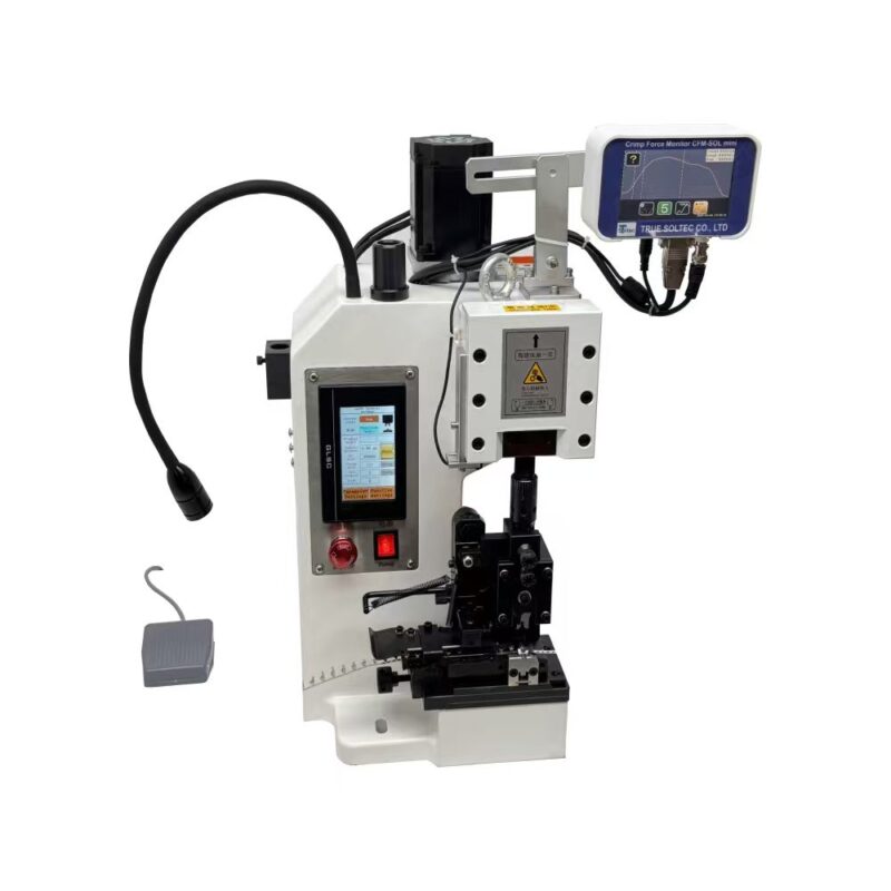 2T Servo Terminal Crimping Machine with Cable Terminal Crimping Machine with Crimp Force Monitor