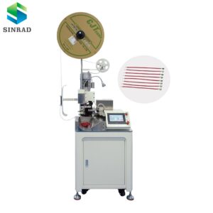 Automatic one end stripping crimping one end stripping twisting machine