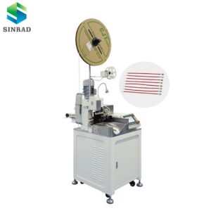 Automatic one end stripping crimping one end stripping twisting machine