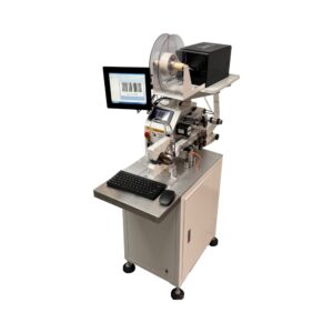 Semi-automatic Winding Labeling Machine High Precision Wire Circular Labeling Machine