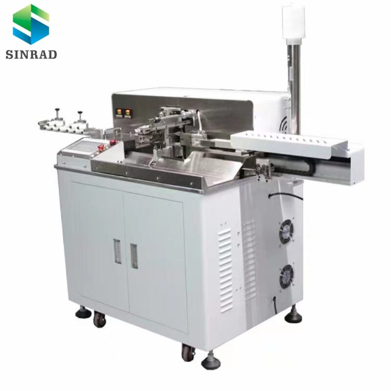 Automatic Dual End Five Wire Stripping Twisting Tinning Machine