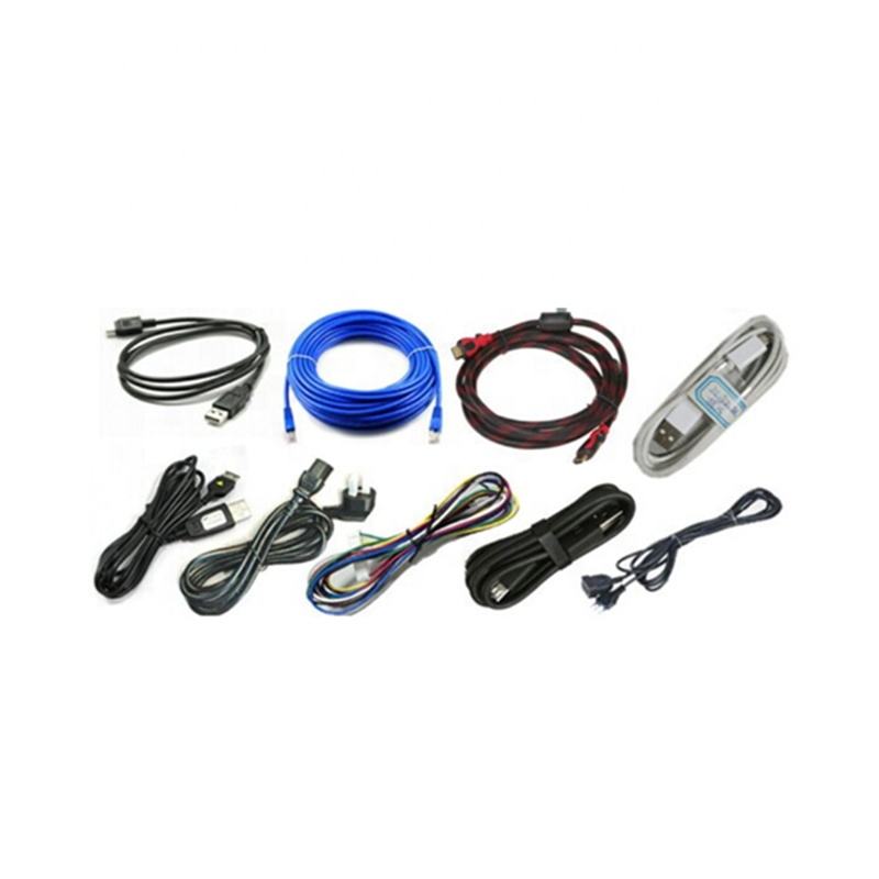 Semi-automatic Winding and Binding Machine for USB Data Cable Power Cords