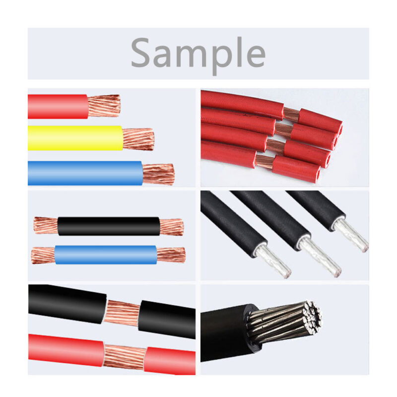 Sample 1. Fully Automatic High-Speed Cable Cutting and Stripping Machine for 1.5-95sqmm Industrial Power Electrical Wires