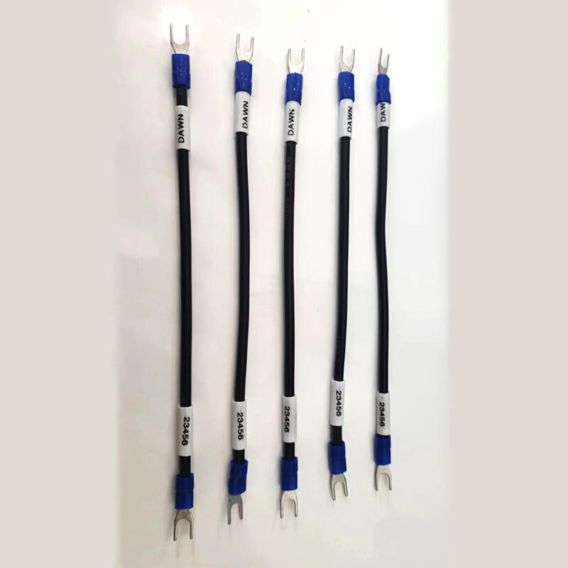 Automatic Double End Wire Cutting Stripping Crimping and Tube Printing Machine for Control Cabinet