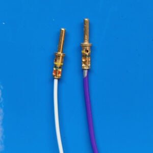 Semi Auto Male Gold Aircraft Electrical Contacts Pin Terminal Crimping Machine