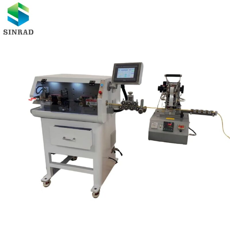 desktop hot stamping machine and auto cable Cutting stripping machine