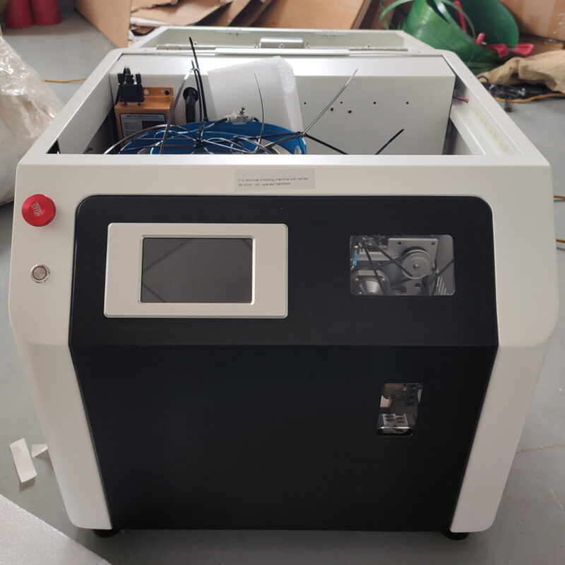 SR-510UO Ring & Fork Terminal Stripping Crimpping Machine