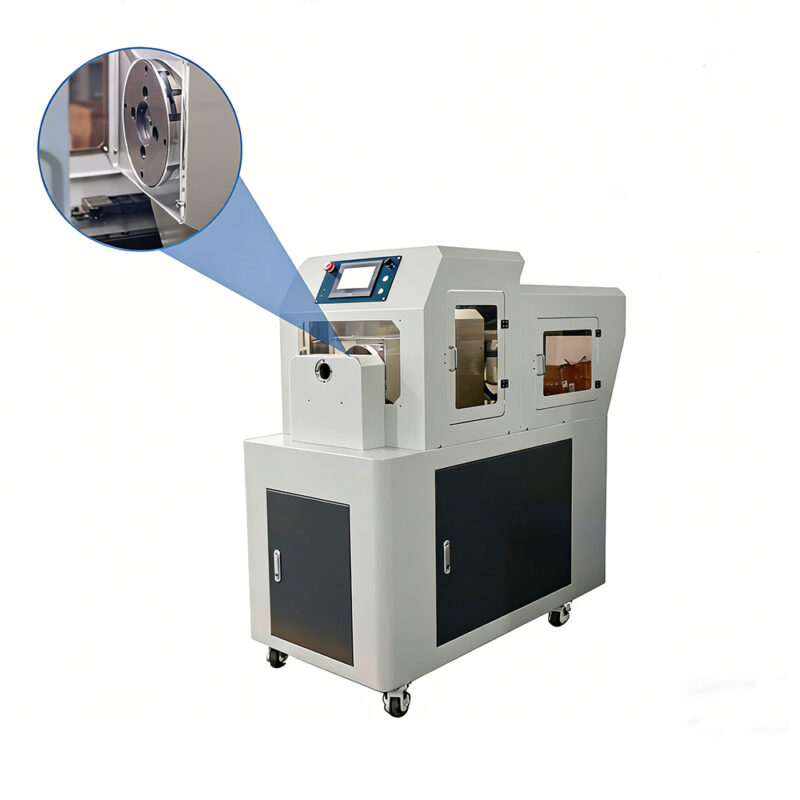 Semi Auto Big Diameter Coaxial Cable Stripping Machine 5-50mm Cable Peeling Tool for Automobile/Motorcycle/Aviation Wire Harness