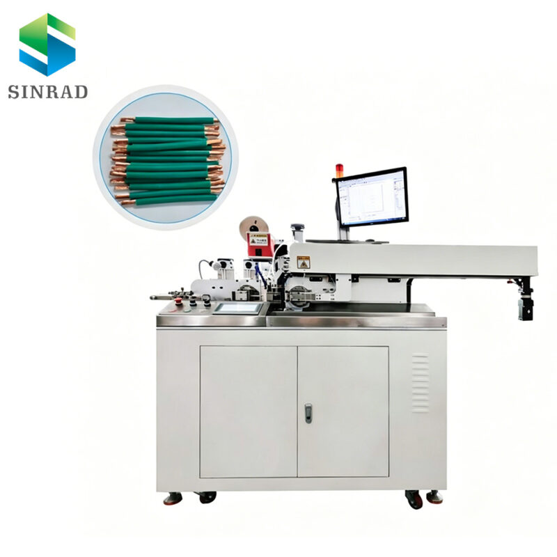 Full Automatic Five Wires Cutting Laser Stripping and Tinning Machine