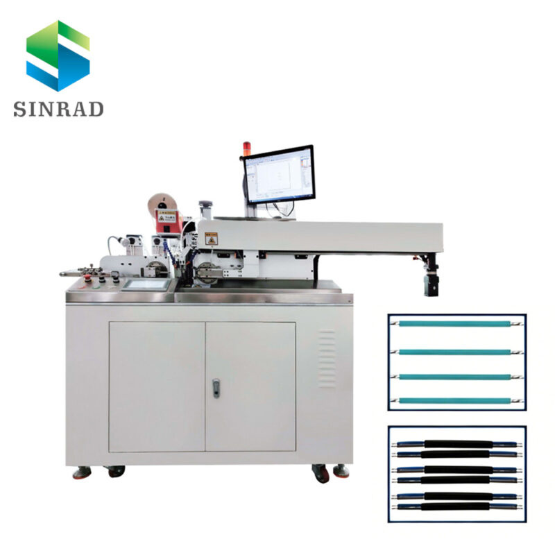 Full Automatic Five Wires Cutting Laser Stripping and Tinning Machine