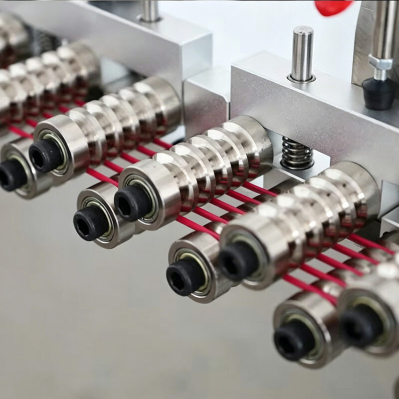 Full Automatic Five Wires Cutting Laser Stripping and Tinning Machine